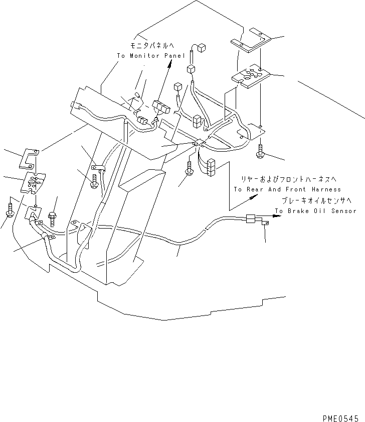Жгут проводов 416-06-22260 KOMATSU