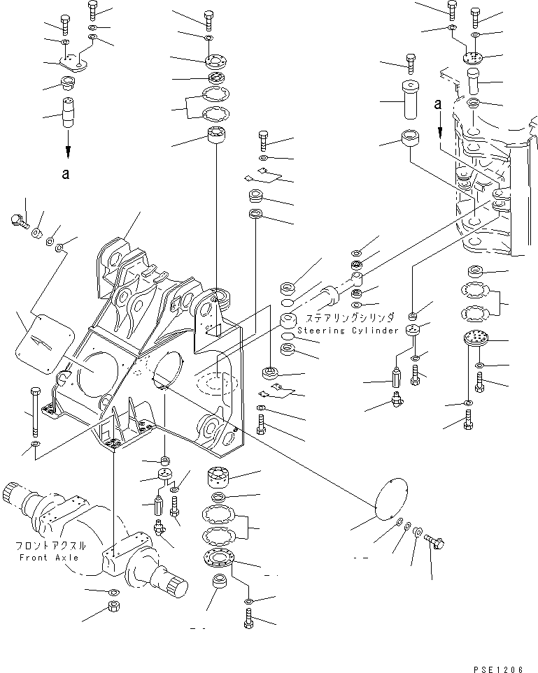 FRAME,FRONT 427-45-11210 KOMATSU