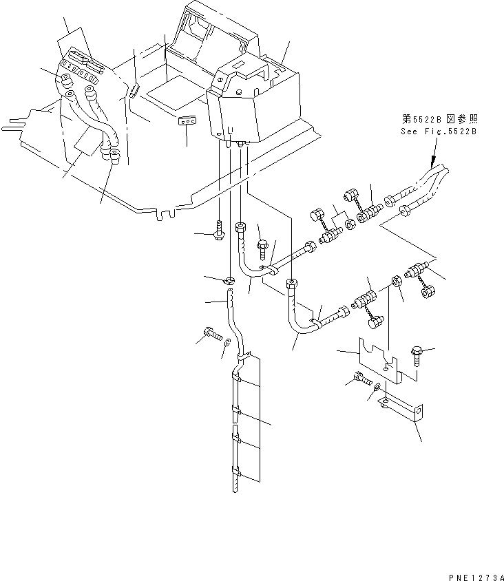Шланг 427-S62-1190 KOMATSU