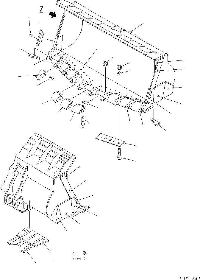 Болт 02091-12040 KOMATSU