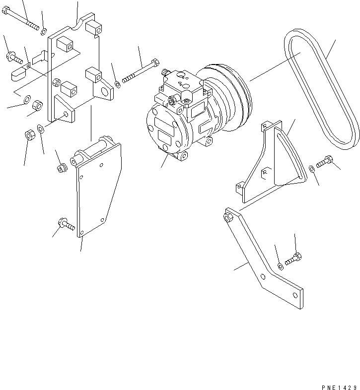 BRACKET,ADJUST 428-S62-1330 KOMATSU