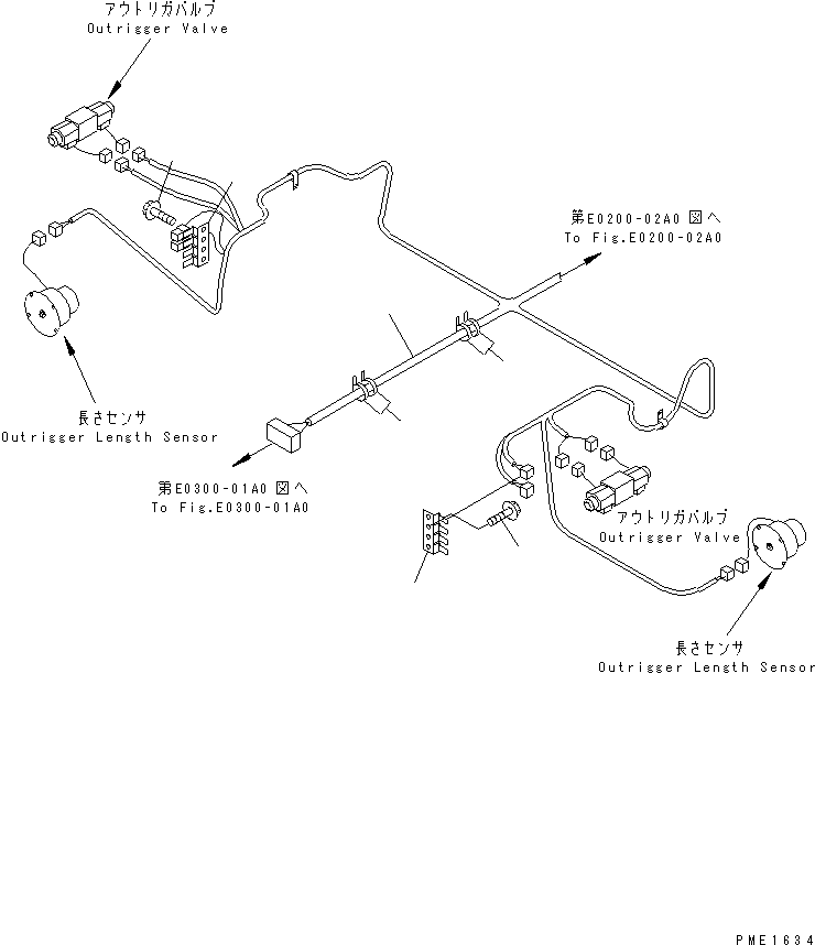 HARNESS,MAIN 23S-06-55110 KOMATSU