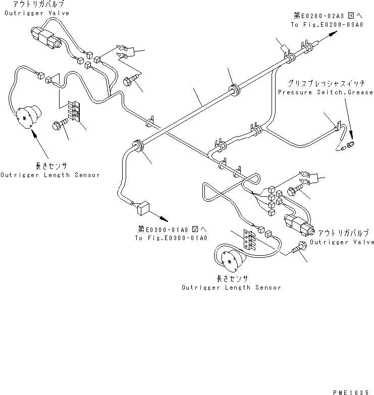 HARNESS,MAIN 23S-06-55510 KOMATSU