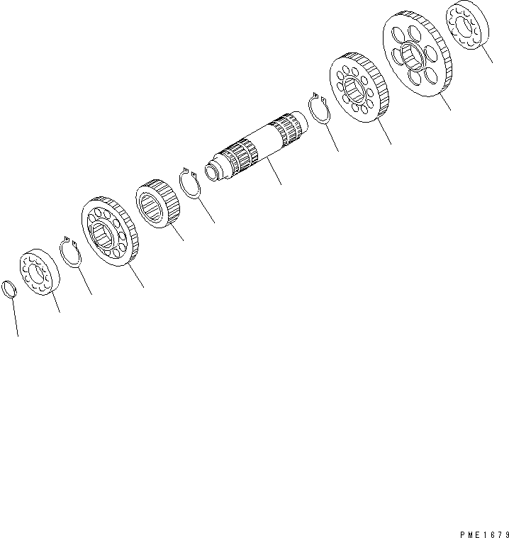 Подшипник 06034-00313 KOMATSU