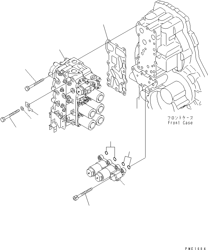 GASKET,LOWER VALVE (K1) 714-19-15920 KOMATSU