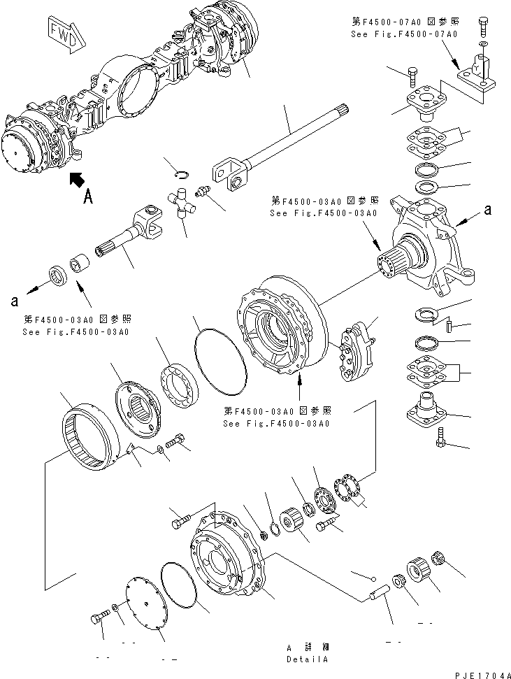 SPIDER ASS'Y 23S-22-19840 KOMATSU