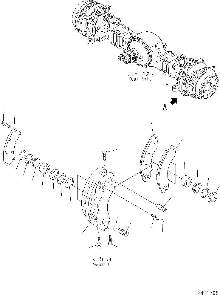 Комплект уплотнений 23S-22-19600 KOMATSU