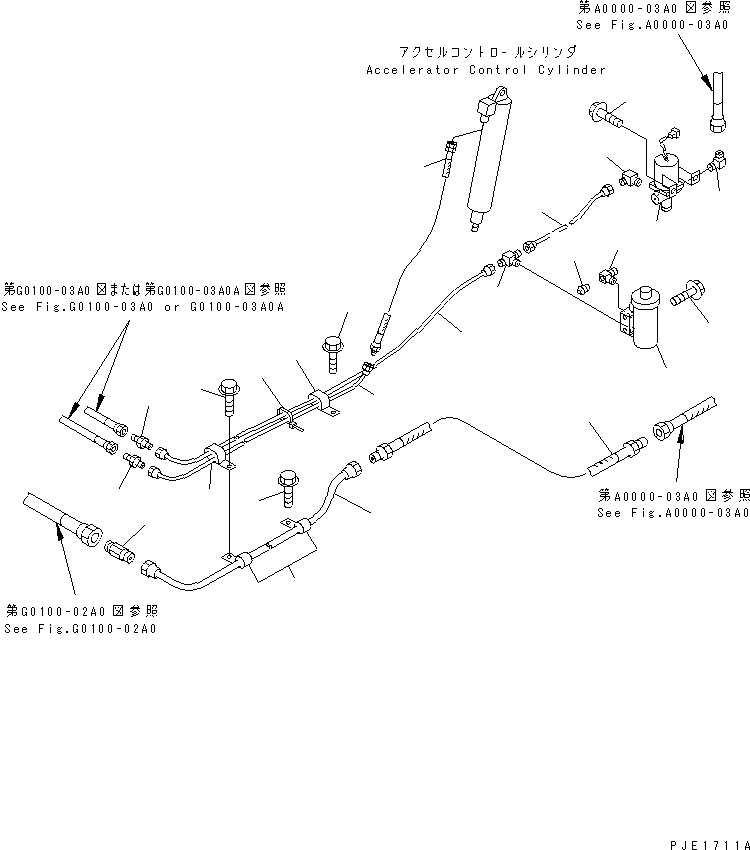 Ниппель 23S-44-56320 KOMATSU
