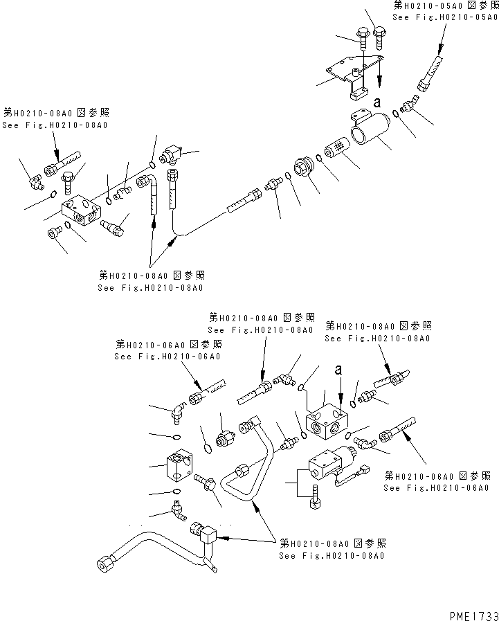 Тройник 22T-49-12110 KOMATSU