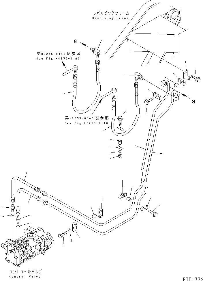 Шланг 415-62-11430 KOMATSU