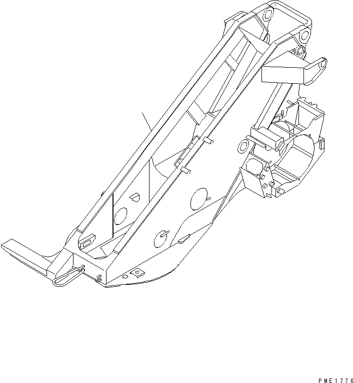 FRAME,REVOLVING 23S-46-51101 KOMATSU