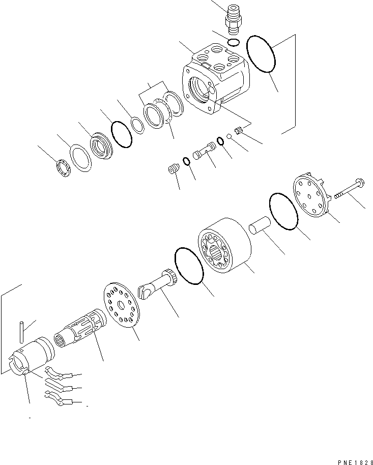SEAL (K1) 419-64-25210 KOMATSU