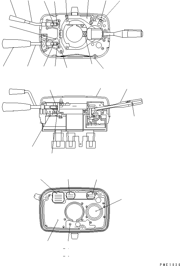 LEVER,SHIFT 23S-05-31270 KOMATSU