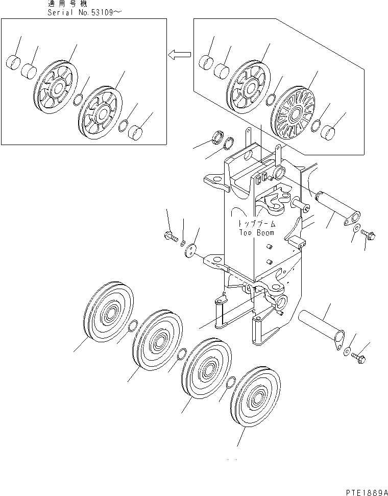 Подшипник 06332-06214 KOMATSU