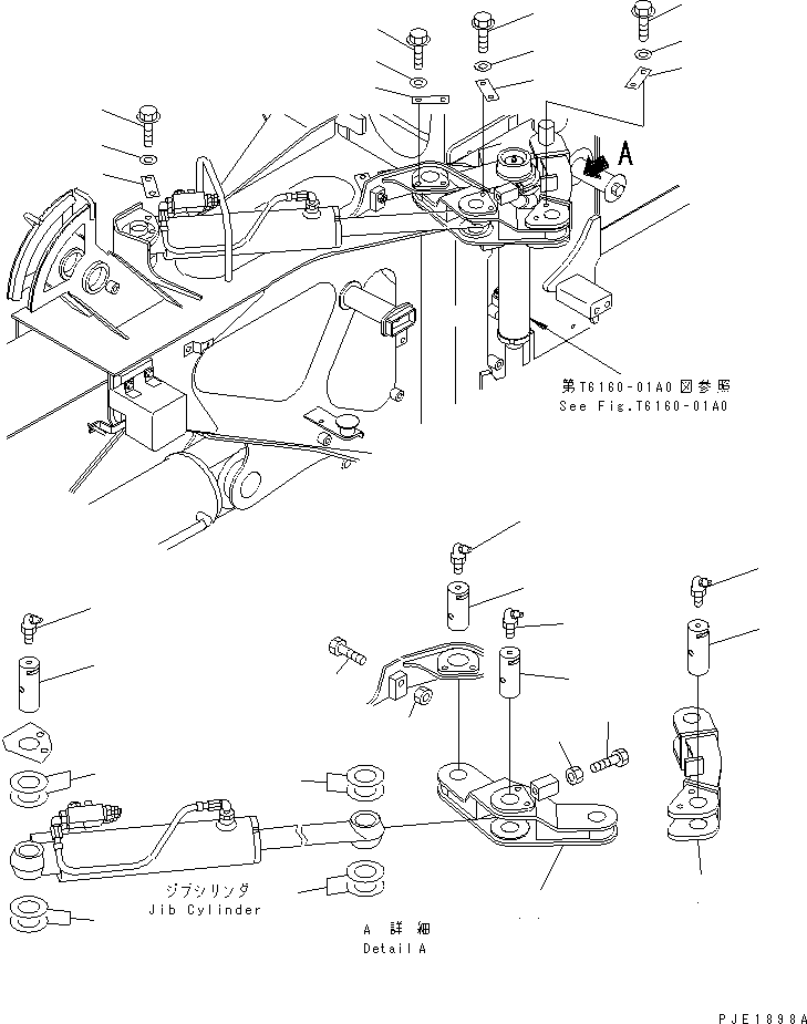 Болт 01016-51230 KOMATSU
