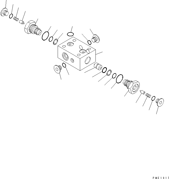 Корпус 22T-60-14620 KOMATSU