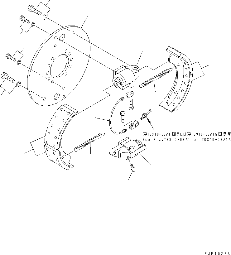 BOLT SET 23S-75-54350 KOMATSU