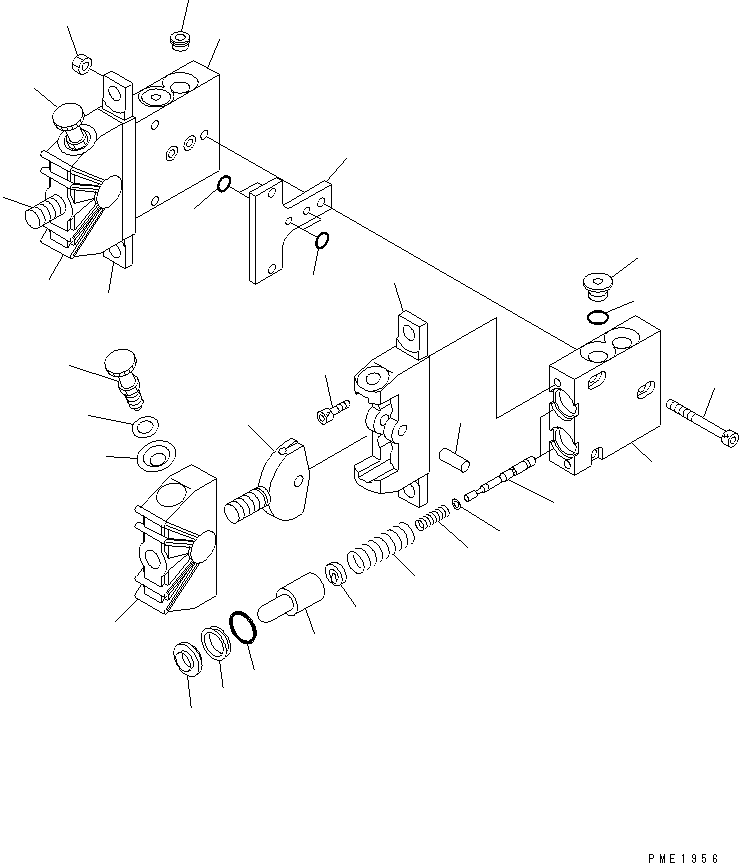 Пилотный клапан \0\702-16-01481 KOMATSU