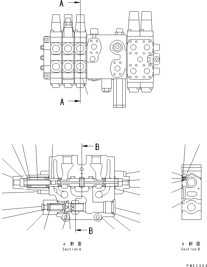Корпус в сборе 23S-60-46140 KOMATSU