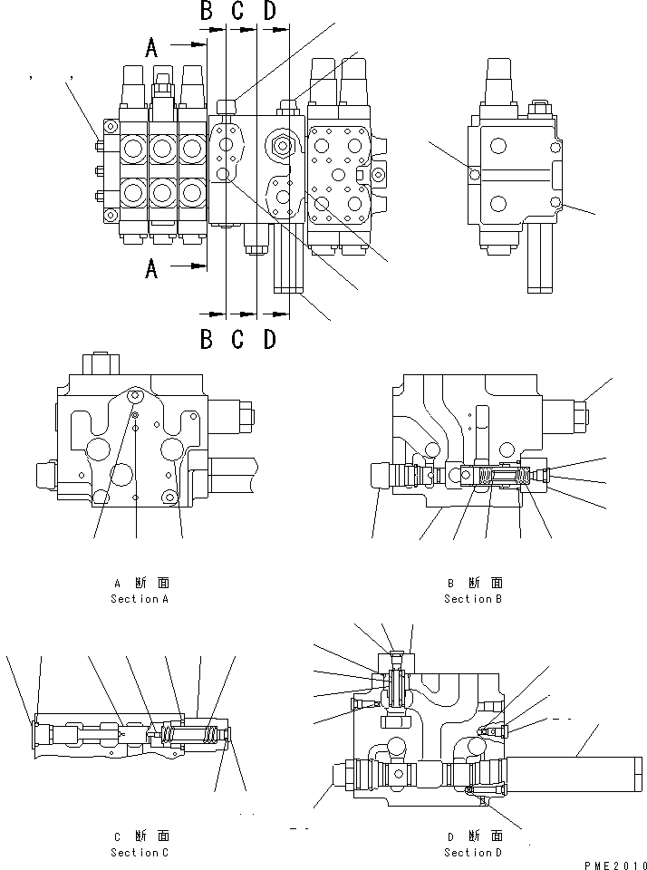 Корпус в сборе 23S-60-46341 KOMATSU