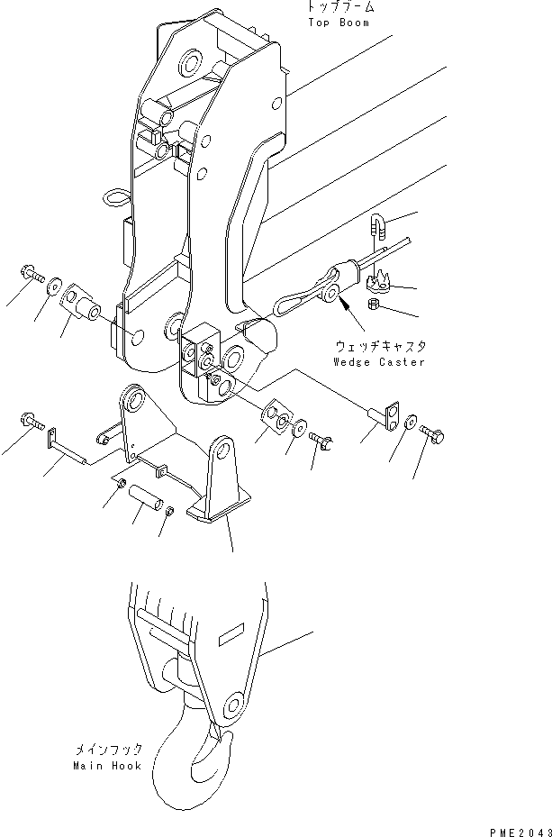 Резиновый элемент 22T-72-21150 KOMATSU