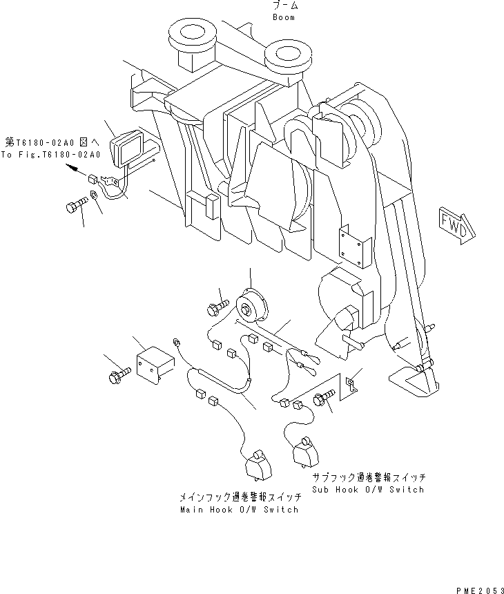 CABLE ASS'Y 22T-07-28291 KOMATSU