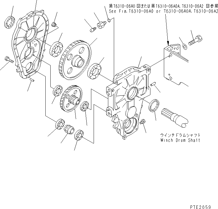 Переходник 22T-75-27130 KOMATSU