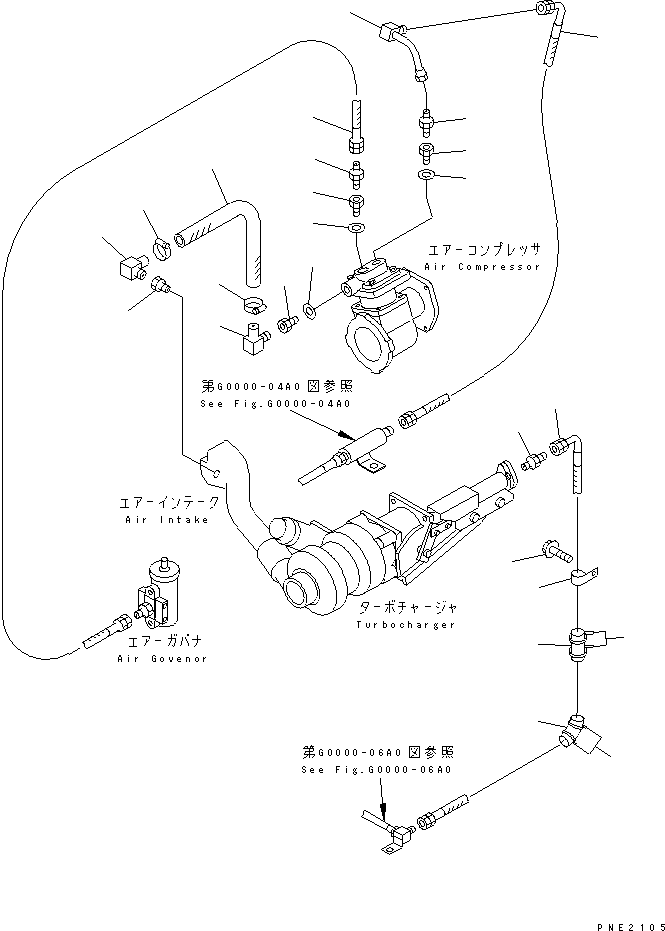 Шланг 22T-44-26320 KOMATSU
