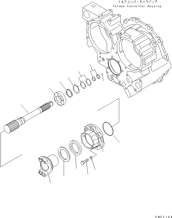 Муфта 711-80-11671 KOMATSU