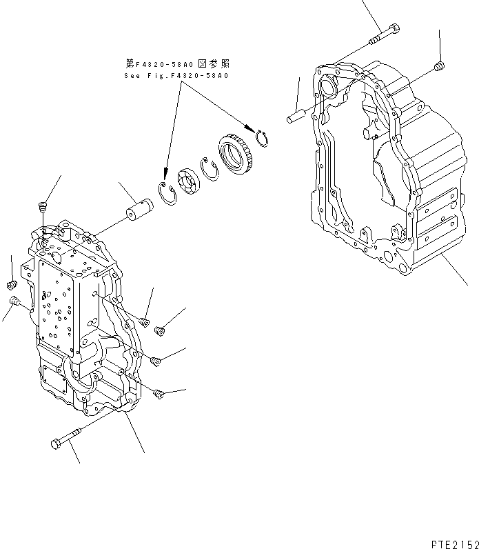 Трансмиссия в сборе 714-10-10100 KOMATSU