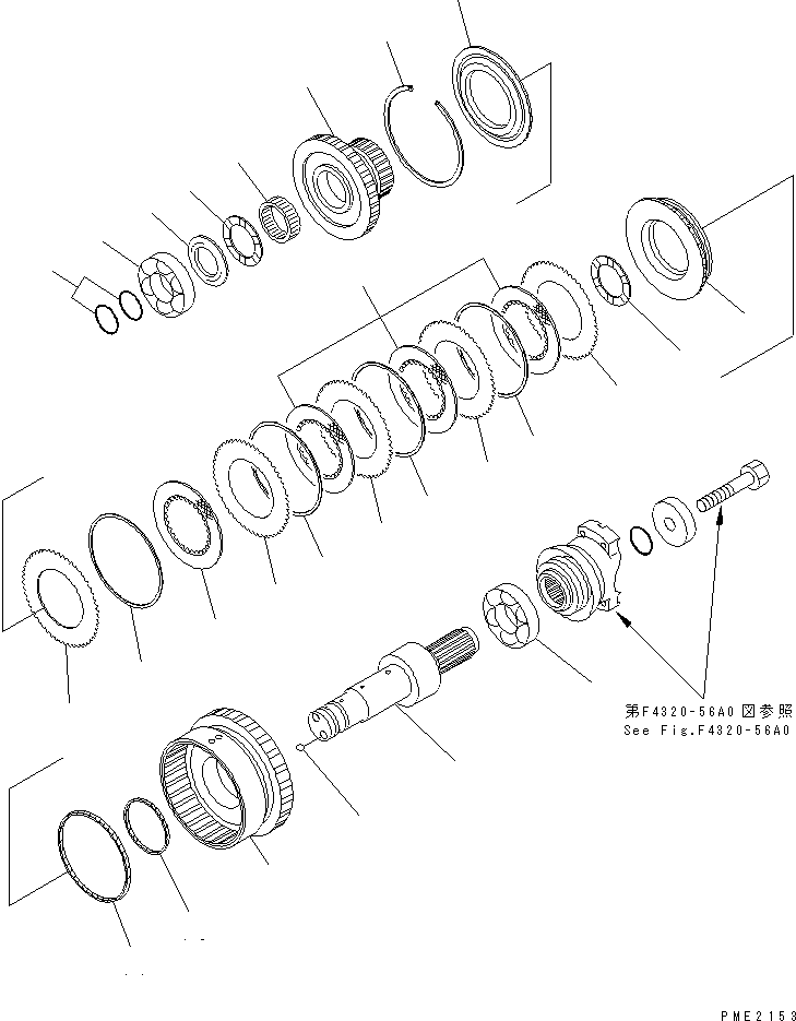Трансмиссия в сборе ((\2\714-10-10101)) KOMATSU