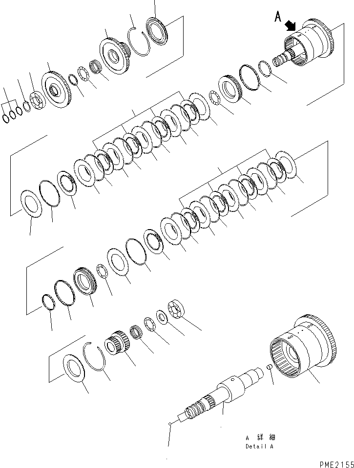 GEAR, 40 TEETH,2ND 714-10-12451 KOMATSU