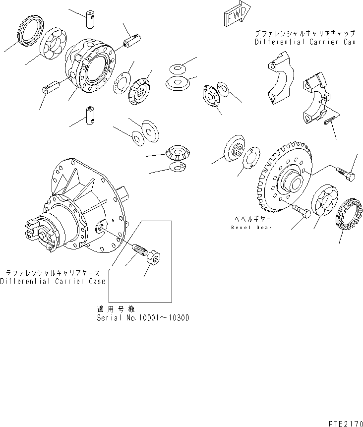 Шайба 22T-22-11540 KOMATSU