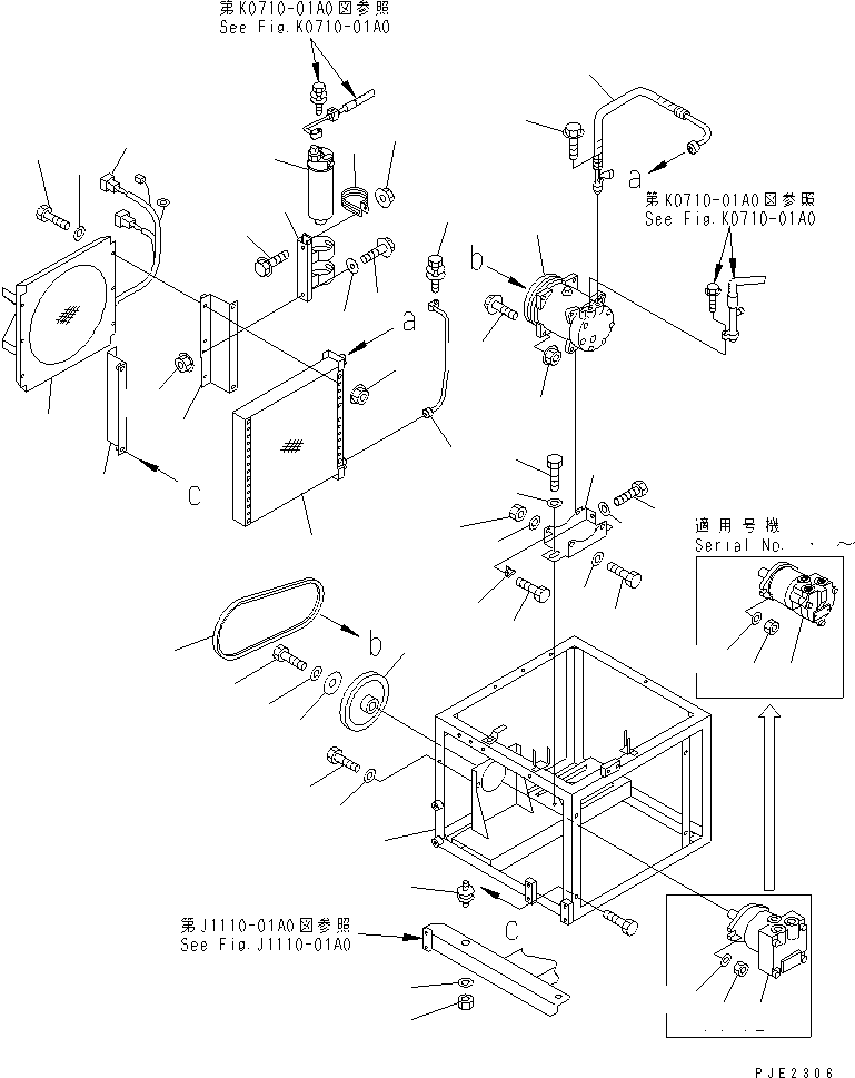 MOTOR ASS'Y,HYDRAULIC (\0\22T-60-17301) KOMATSU