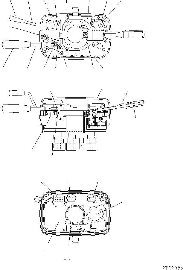 SWITCH,CONBINATION 22T-05-21110 KOMATSU