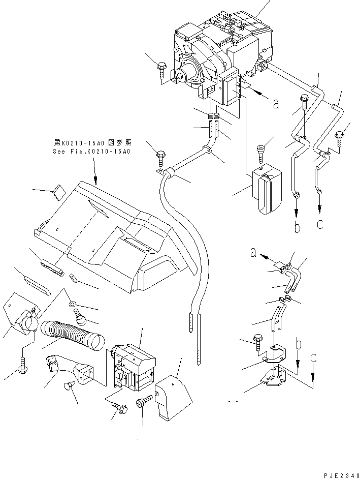 AIR CONDITIONER KIT 22T-56-23100 KOMATSU