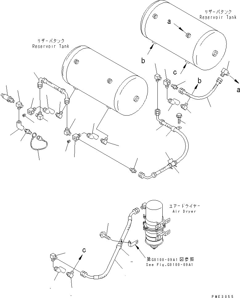 Шланг 23S-W90-5140 KOMATSU