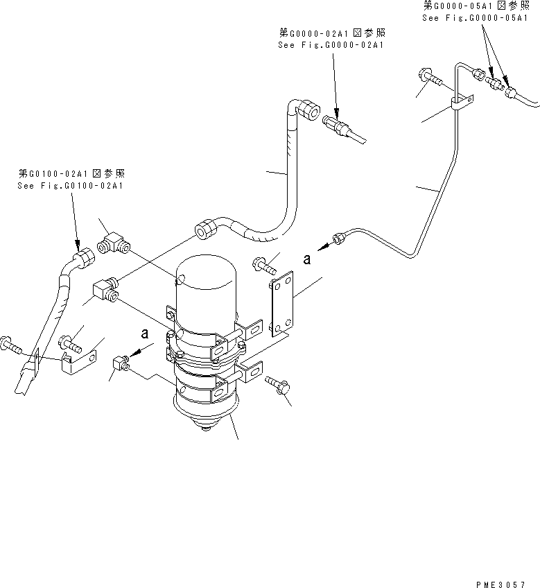 AIR DRYER ASS'Y 23S-W90-5310 KOMATSU