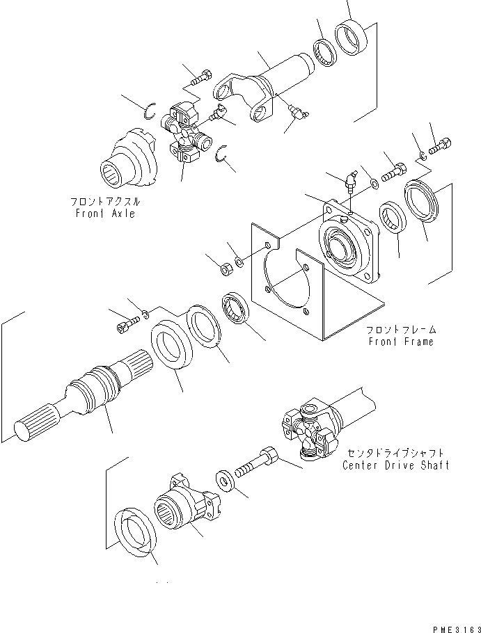 BEARING ASS'Y 416-20-15000 KOMATSU