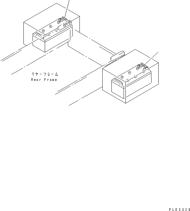 BATTERY, WET(145F51) \0\08000-32215 KOMATSU