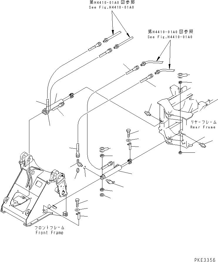CYLINDER ASS'Y,STEERING (707-00-08711) KOMATSU