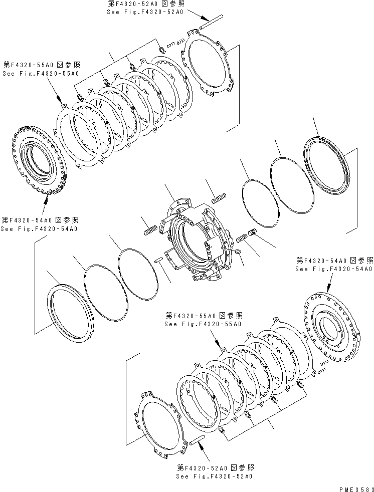 Трансмиссия в сборе 425-15-21002 KOMATSU