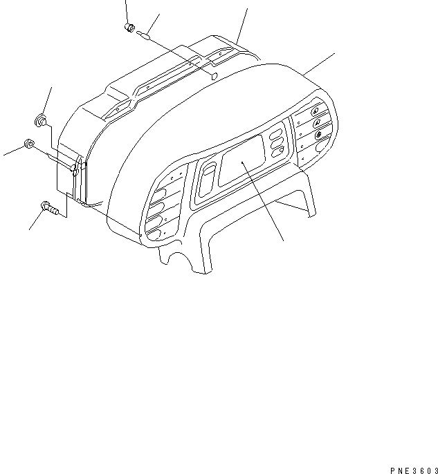 Корпус в сборе 7823-65-1202 KOMATSU