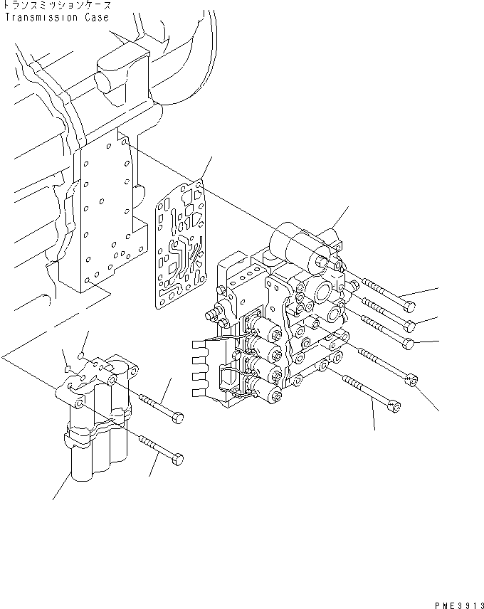 Управляющий клапан в сборе (714-13-15030) KOMATSU