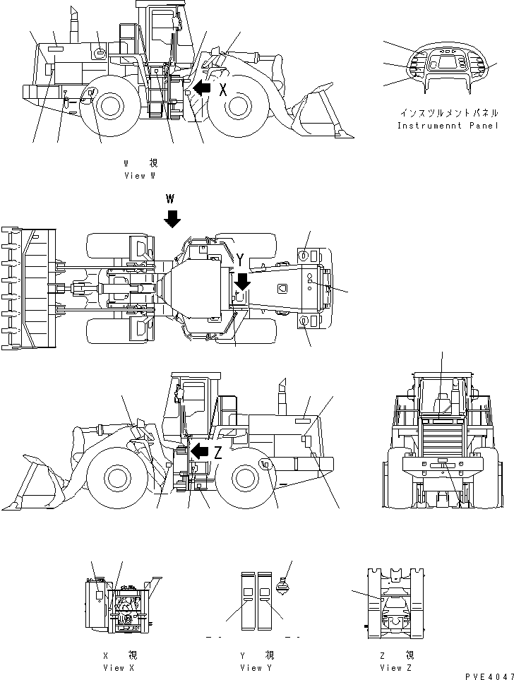 PLATE, SAFETY,HOOD 09805-12000 KOMATSU
