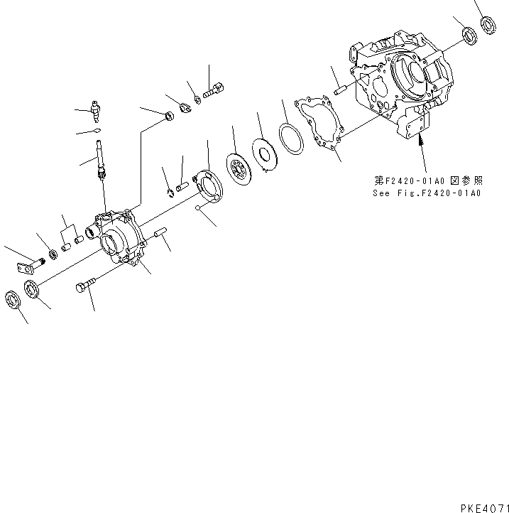 TRANSFER ASS'Y (415-17-20002) KOMATSU