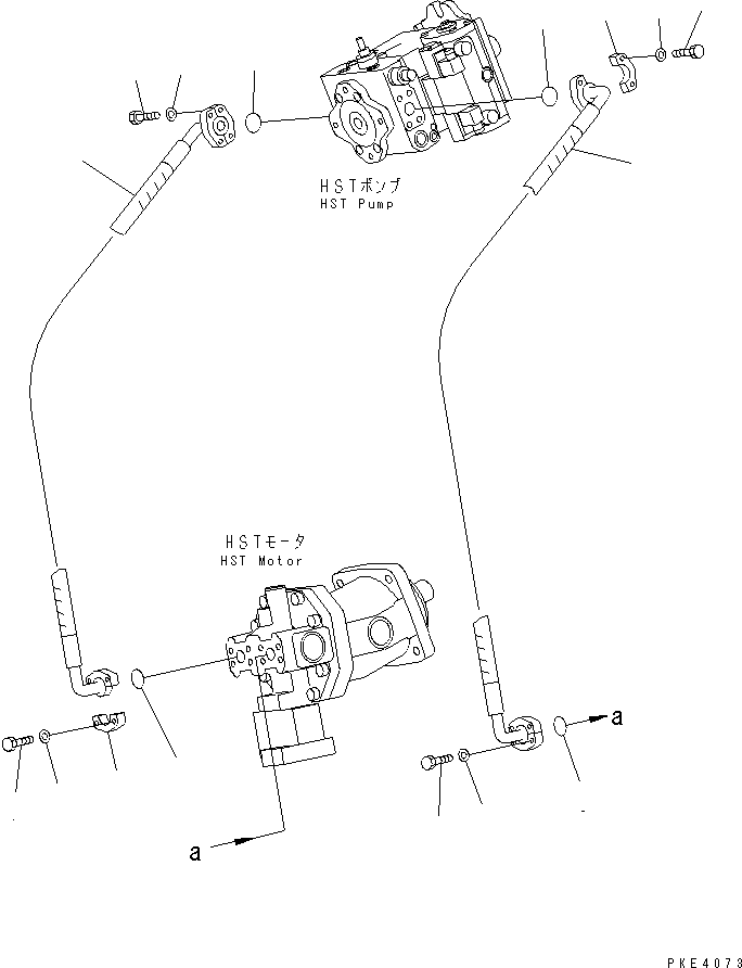 Шланг 415-18-21141 KOMATSU