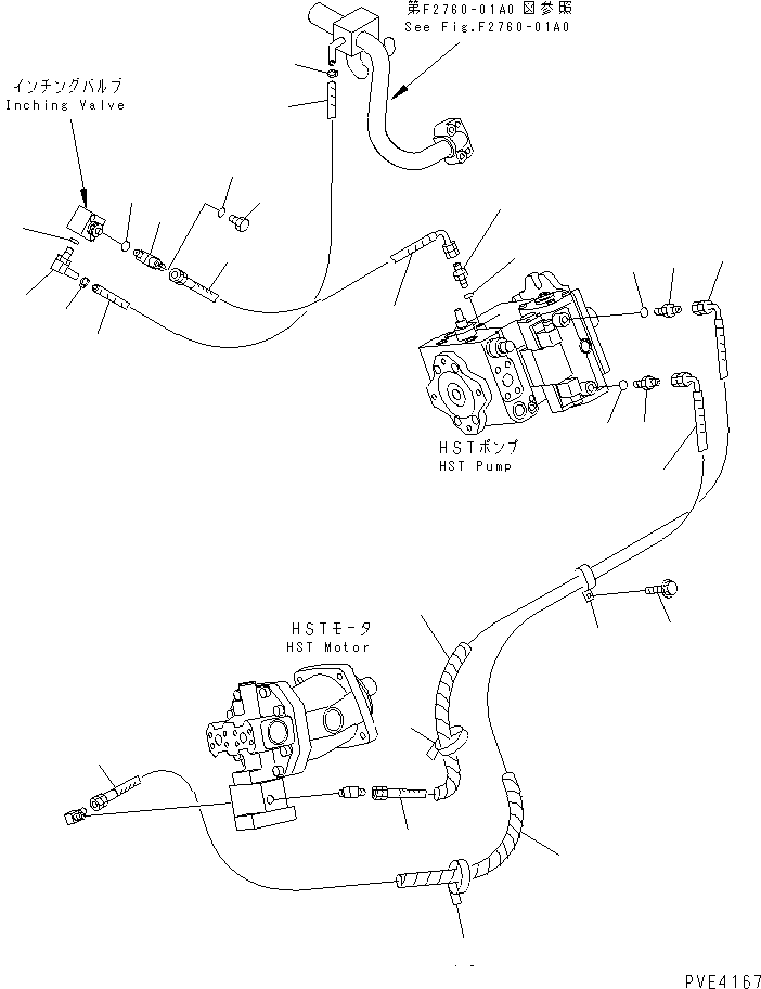 Шланг 415-18-22112 KOMATSU