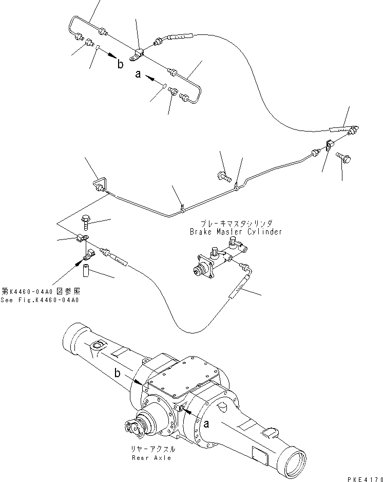 TUBE,REAR 415-43-27290 KOMATSU