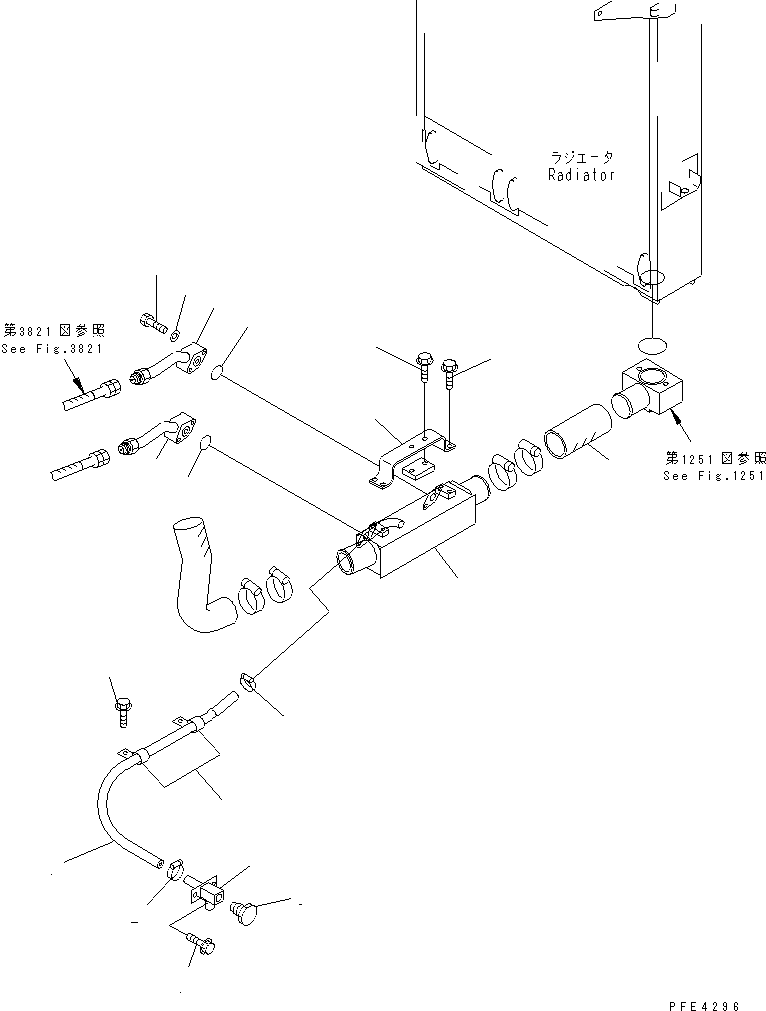 Шланг 421-U44-2430 KOMATSU
